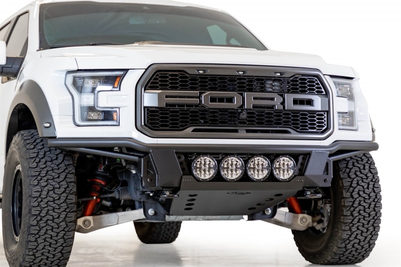 Ford F-150 Raptor Front Bumper - Addictive Desert Designs - ADD PRO Bolt-On V2 - Hammer Black - `17-`20